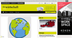 Desktop Screenshot of die-wirtschaft.at